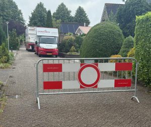 straat stremming verhuizen