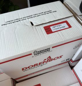verhuisdozen sticker etiket