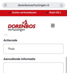 dorenbox verhuiskit verhuizen mailing funda thuis