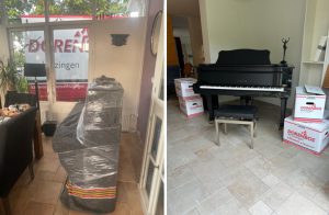 piano vleugel vleugelplank verhuizen