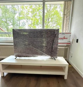 tv verhuizen verpakken beschermen